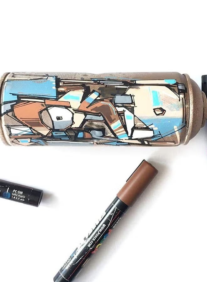 بوسكا مجموعة أقلام طلاء بوسكا 16 قطعة برأس دائري 0.9-1.3 مم – ألوان متعددة - Image 2